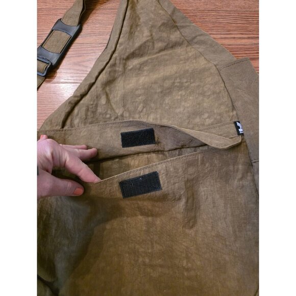 AmeriBag Healthy Back Bag 21" Carry-All Distressed Nylon Sling Lg Unisex EUC - Picture 2 of 12